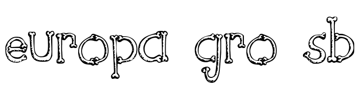 SketchBones  Free Fonts Download