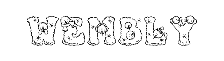 Snowpersons  Free Fonts Download