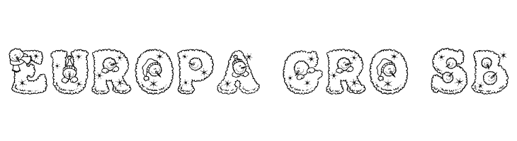 Snowpersons  Free Fonts Download