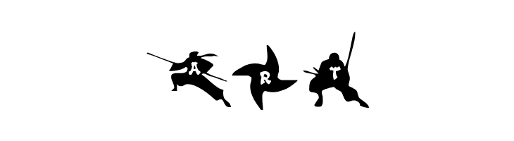 Ninjas  Free Fonts Download