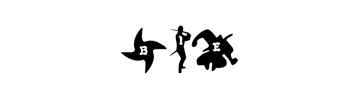 Ninjas  Free Fonts Download