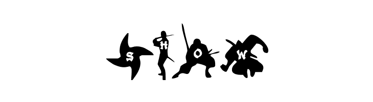 Ninjas  Free Fonts Download