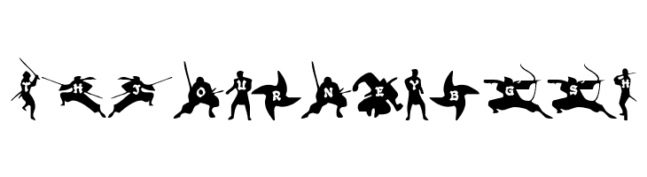 Ninjas  Free Fonts Download