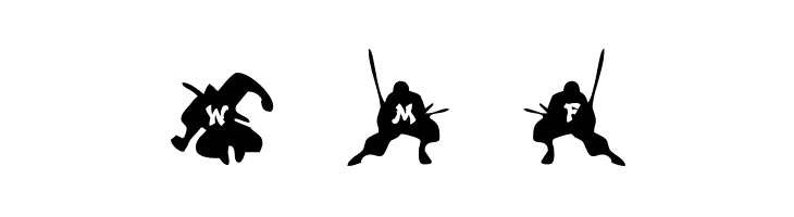 Ninjas  Free Fonts Download
