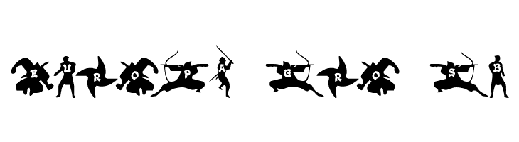 Ninjas  Free Fonts Download