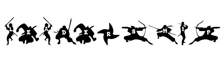 Ninjas  Free Fonts Download