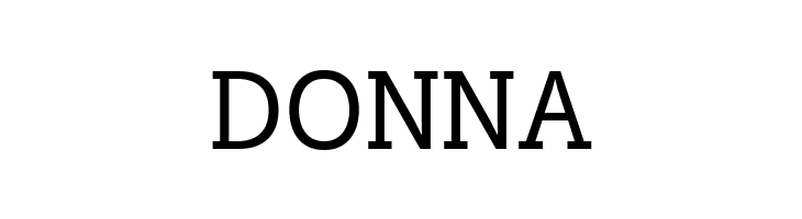 DONNA Cicero Serif Font