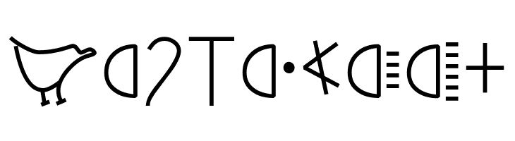 Ponegraphs  Free Fonts Download