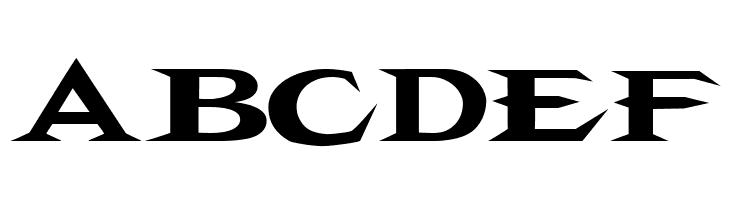 VTCBelialsBlade Regular  Free Fonts Download