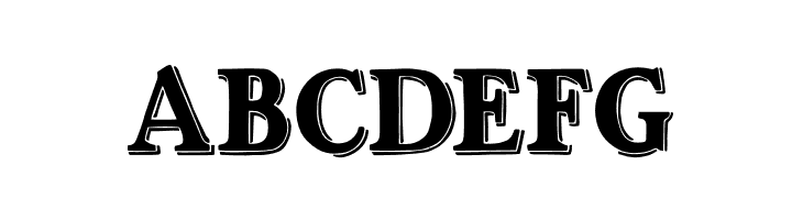 Ottanio Shaded DEMO  Free Fonts Download