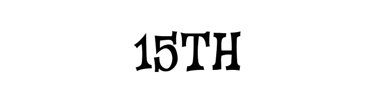 15TH CheGuevara Wacky Medium Font