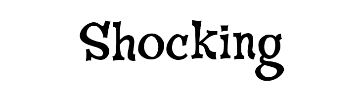 Shocking CheGuevara Wacky Medium Font