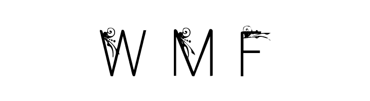 Curly Fleur Caps  Free Fonts Download