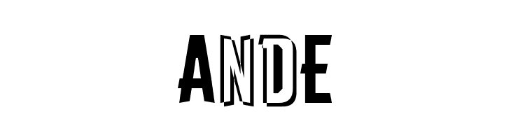 Astakhov First One Stripe Chaos  Free Fonts Download