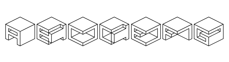 Qbicle 1 BRK  Free Fonts Download