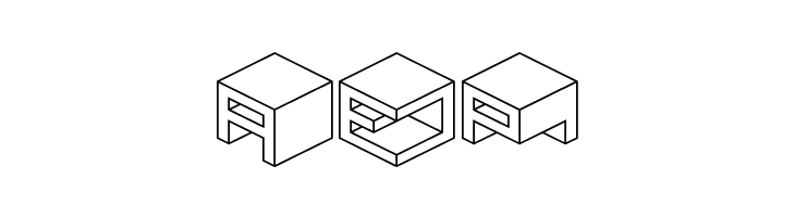 Qbicle 1 BRK  Free Fonts Download