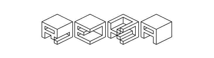 Qbicle 1 BRK  Free Fonts Download