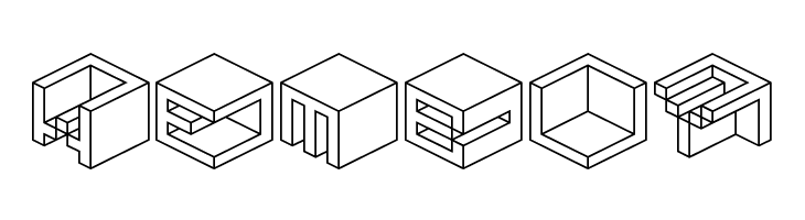 Qbicle 1 BRK  Free Fonts Download