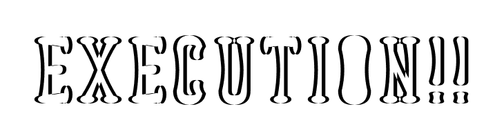 Astakhov Dished Shadow F Serif  Free Fonts Download