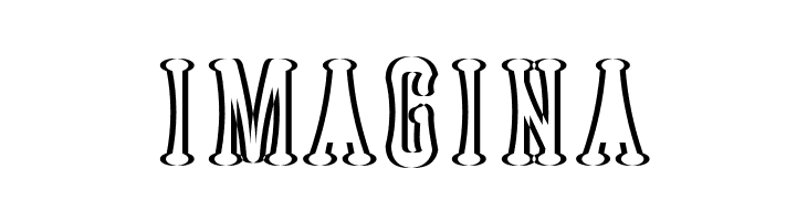 Astakhov Dished Shadow F Serif  Free Fonts Download