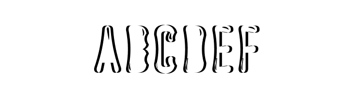 Astakhov Dished Sh Gl F  Free Fonts Download