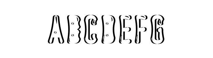 Astakhov Dished Sh Gl EF  Free Fonts Download