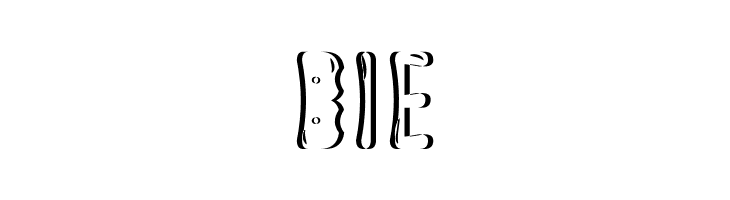 Astakhov Dished Sh Gl EF  Free Fonts Download