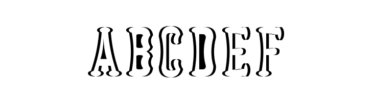 Astakhov Dished Shadow Serif  Free Fonts Download