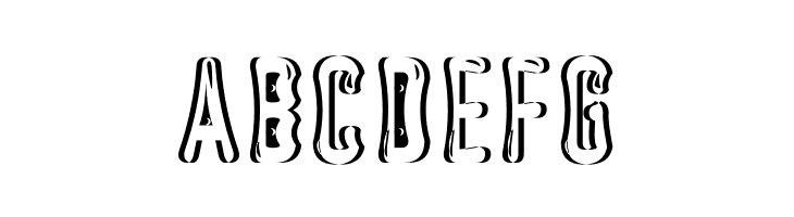 Astakhov Dished Sh Gl E  Free Fonts Download