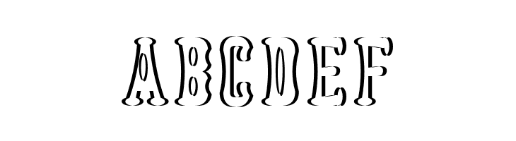 Astakhov Dished Shadow E-F-2 Se  Free Fonts Download