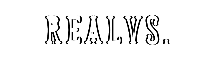 Astakhov Dished Shadow EF Serif  Free Fonts Download