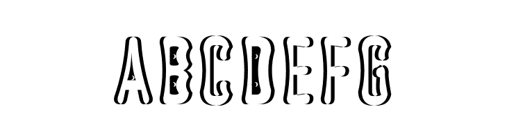 Astakhov Dished Shadow E  Free Fonts Download