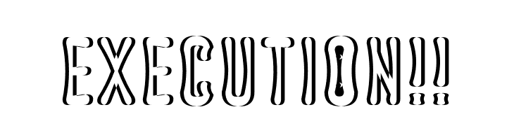 Astakhov Dished Shadow E  Free Fonts Download