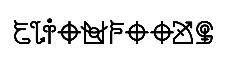 Zilap Zodiac  Free Fonts Download