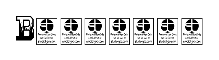 MIXIVA-FLAME demo  Free Fonts Download