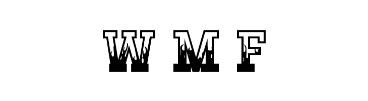 MIXIVA-FLAME demo  Free Fonts Download