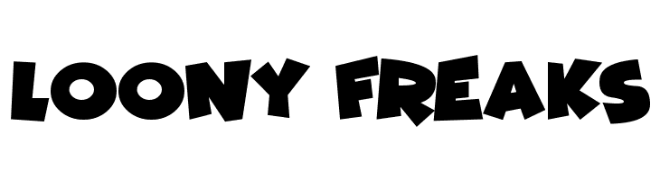 LOONY%2BFREAKS Comic Kings Font