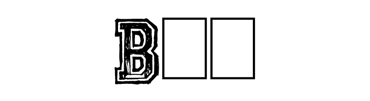 Mickey's School  Free Fonts Download
