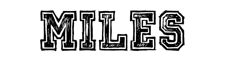 Mickey's School  Free Fonts Download