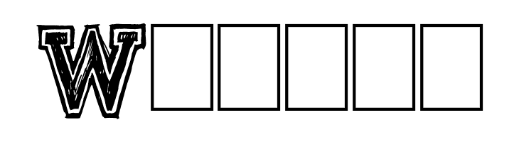 Mickey's School  Free Fonts Download