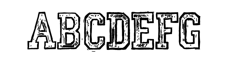 Mickey's College  Free Fonts Download