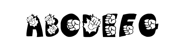 PUNCH!!!!!  Free Fonts Download