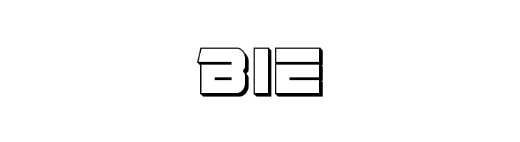 Edge Racer 3D  Free Fonts Download