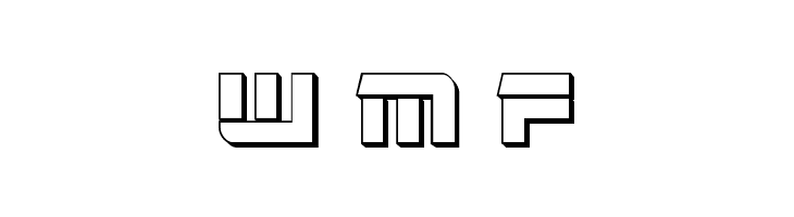 Edge Racer 3D  Free Fonts Download