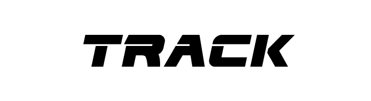 TRACK Edge Racer Expanded Italic Font