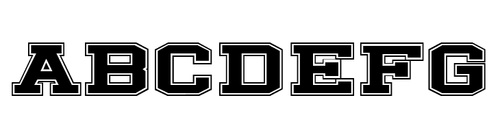 ILLINOIS block  Free Fonts Download