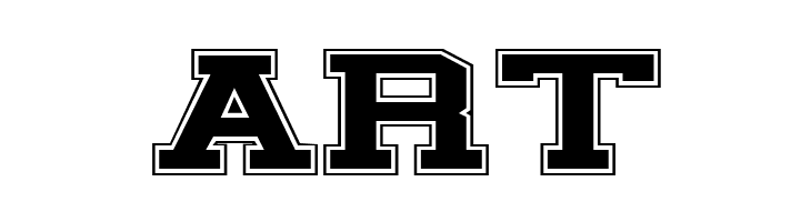 ILLINOIS block  Free Fonts Download