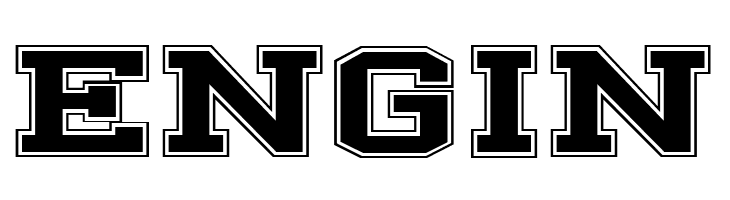 ILLINOIS block  Free Fonts Download