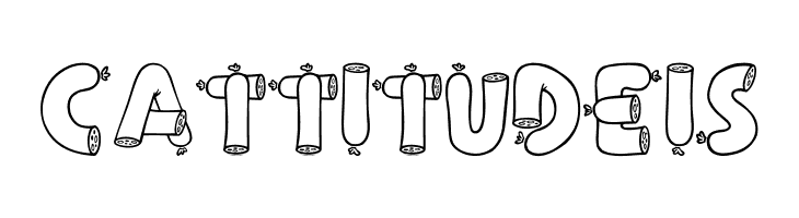 Alpha Sausage  Free Fonts Download