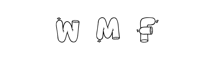 Alpha Sausage  Free Fonts Download